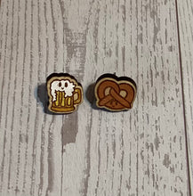 Load image into Gallery viewer, Pretzel & Beer Stud Earrings