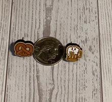 Load image into Gallery viewer, Pretzel & Beer Stud Earrings