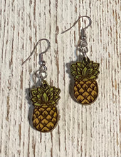 Load image into Gallery viewer, Pineapple Dangle Earrings