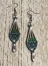 Load image into Gallery viewer, Hanging Plant Dangle Earrings