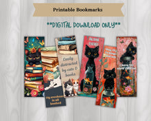 Load image into Gallery viewer, **printable download** Bookmarks Cat