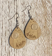Load image into Gallery viewer, Dandelion Wishes Dangle Earrings
