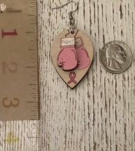 Load image into Gallery viewer, Fight Awareness Dangle Earrings
