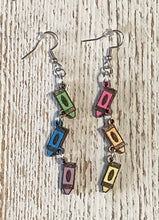Load image into Gallery viewer, Crayon Set Dangle Earrings
