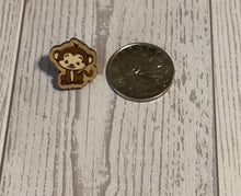 Load image into Gallery viewer, Monkey Stud Earrings
