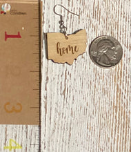 Load image into Gallery viewer, Ohio Home Dangle Earrings
