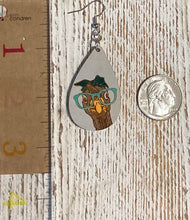 Load image into Gallery viewer, Turkey with Glasses Dangle Earrings
