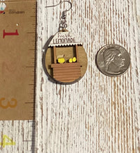 Load image into Gallery viewer, Fresh Lemonade Stand Dangle Earrings
