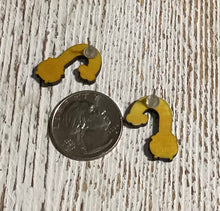 Load image into Gallery viewer, Rainbow with a Pot of Gold Stud Earrings
