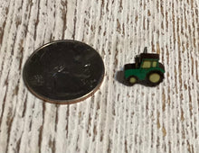 Load image into Gallery viewer, Green Tractor Stud Earrings
