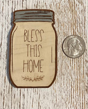 Load image into Gallery viewer, Bless This Home Fridge Magnet
