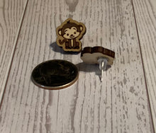 Load image into Gallery viewer, Monkey Stud Earrings
